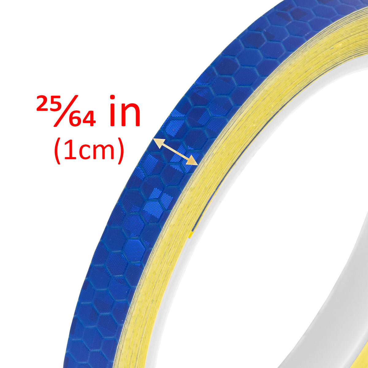 Reflective Safety Tape 26FT Roll Self-Adhesive Pinstripe Decal for Vehicles & Outdoor Gear