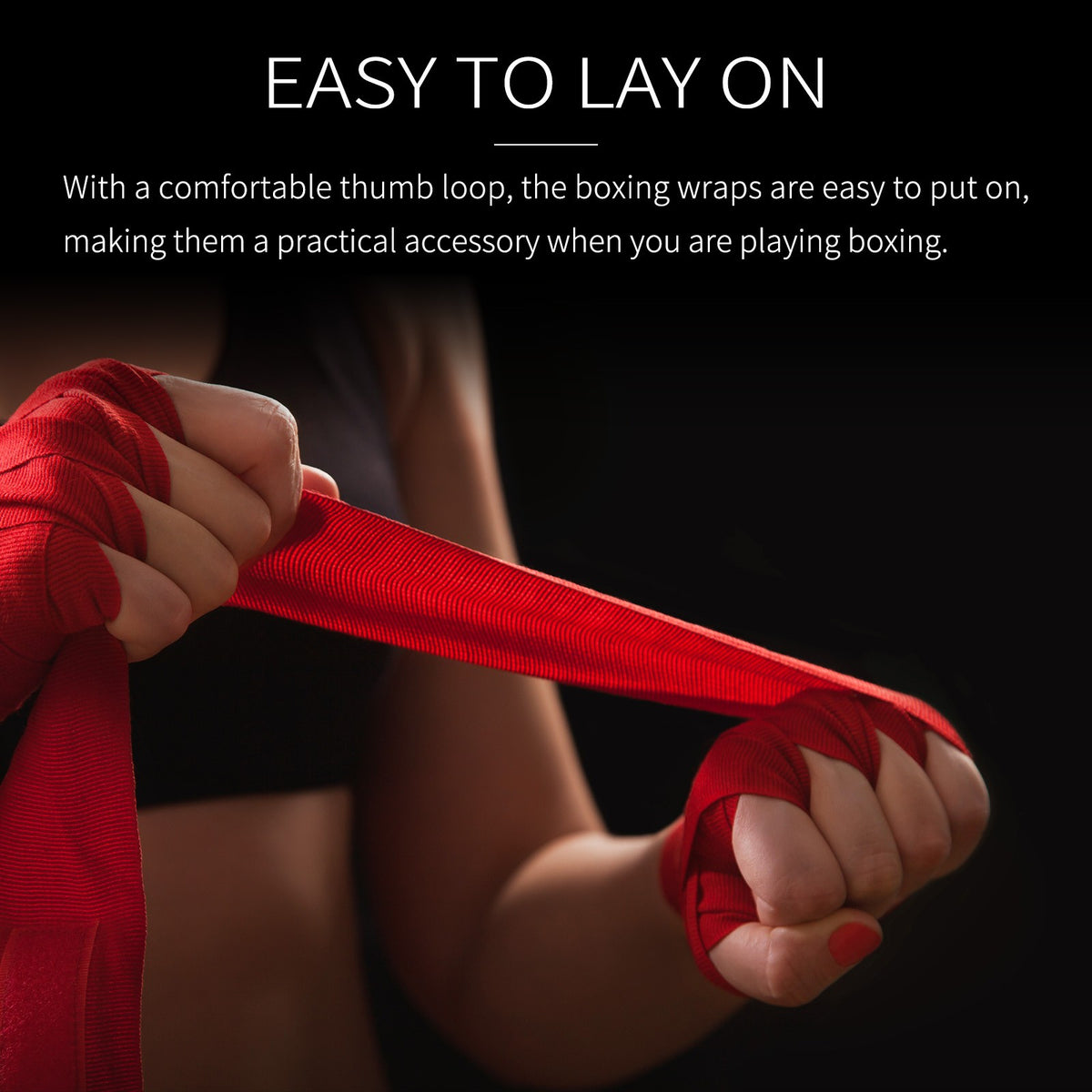 4 Pack Boxing Hand Wraps 98 Inch Long Elastic Fist Mitts for Muay Thai, Boxing, MMA, Kickboxing