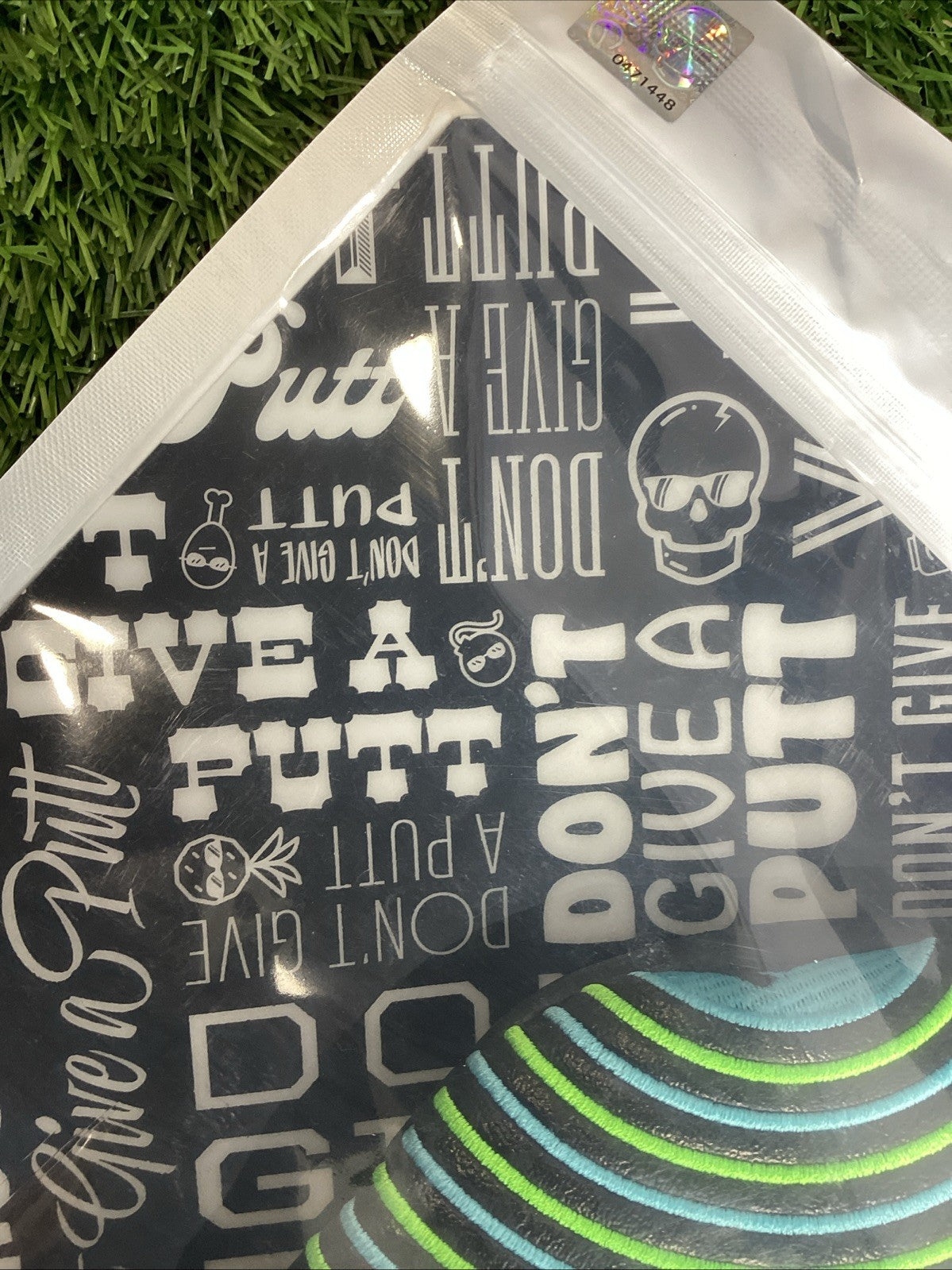 Golf Driver Headcover Don’t Give A Putt LIV Golf New Padding