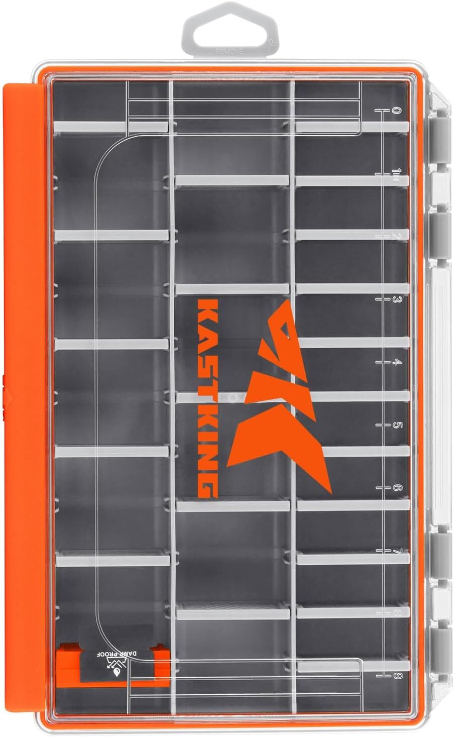 Waterproof Tackle Box with Adjustable Dividers - 3600 & 3700 Sizes, Multi-Pack Storage