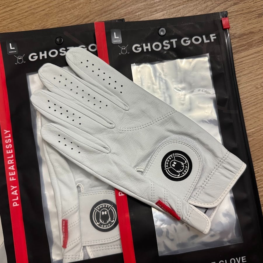 Golf Gloves for Women Left-Hand Large White - 4 Pack