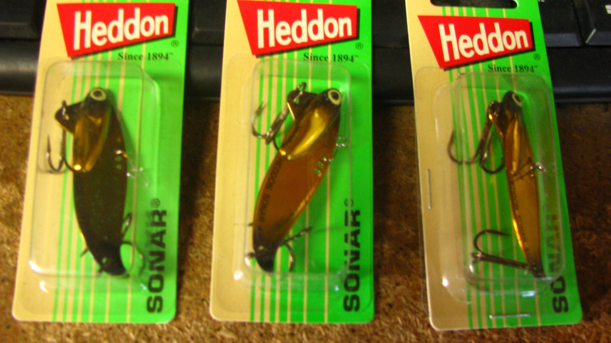 Fishing Blade Baits - 2.5 Inch, 1/2 Oz, Gold Color, 3 Pack