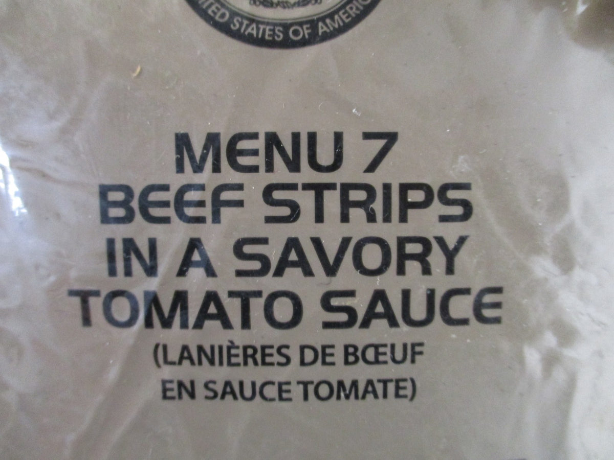 Genuine US Military MRE Meal - Ready-to-Eat, Shelf-Stable, Multiple Flavors
