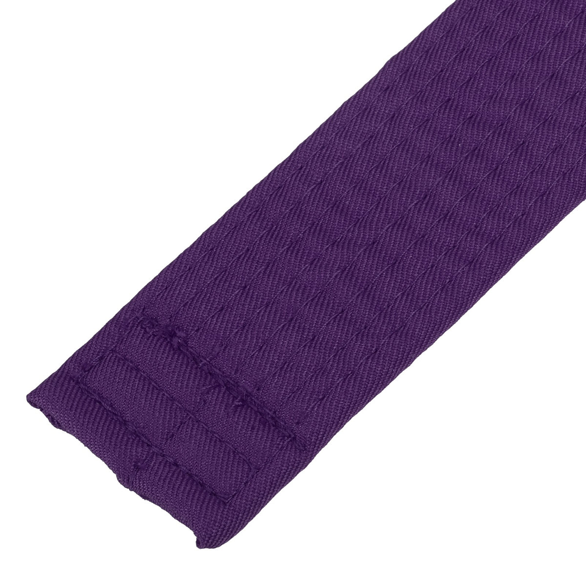 Polyester Taekwondo Colored Ranking Belt - Purple 2.4m/7.9Ft Martial Arts Belt