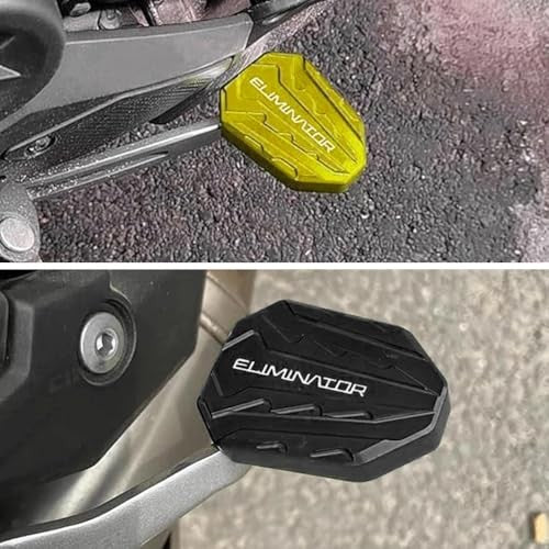 Motorcycle Side Support Bracket for Eliminator SE 400 E400 E450 E500 2023-2024 Black