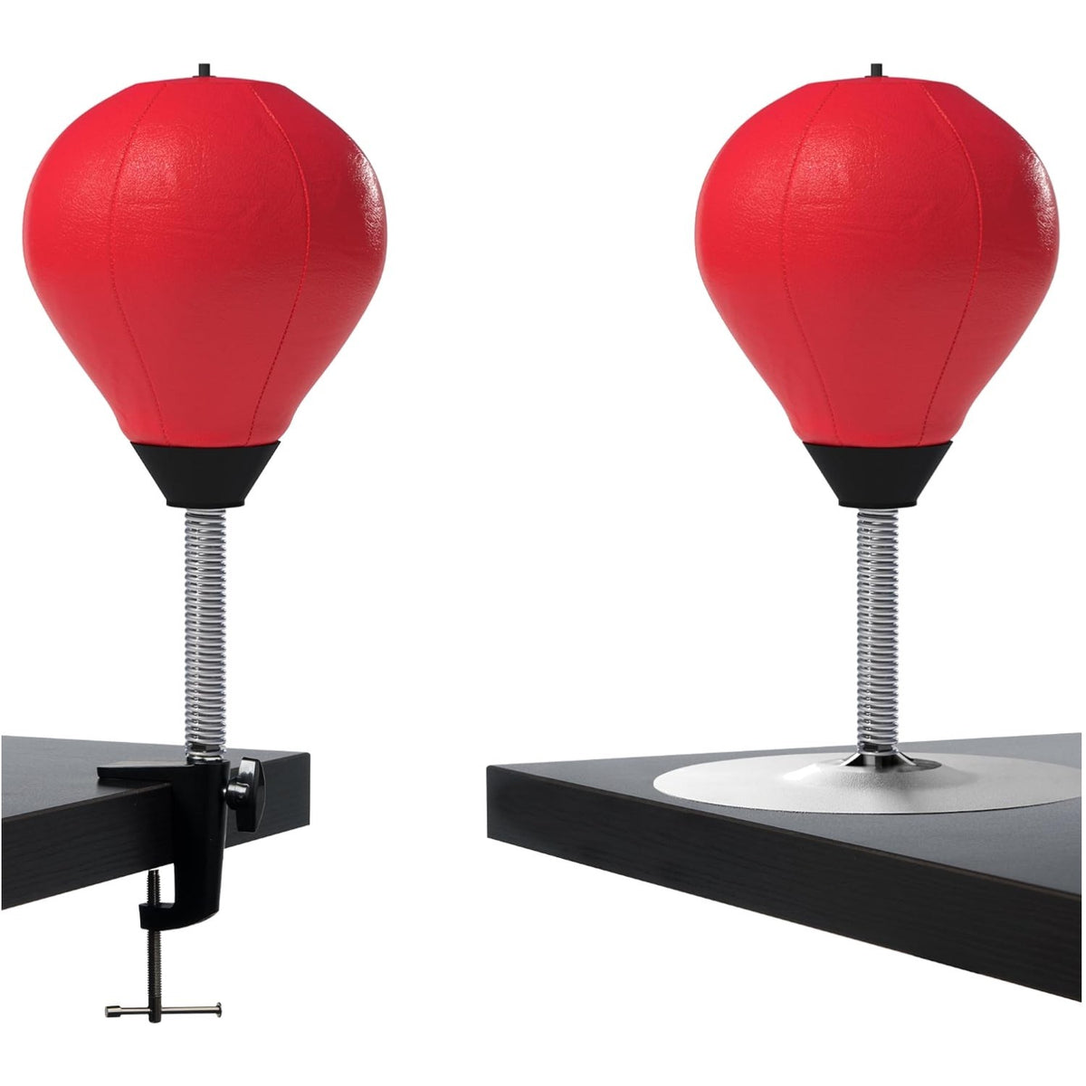 Stress Relief Desktop Punching Bag with Clamp - Office Toy & Stress Reducer