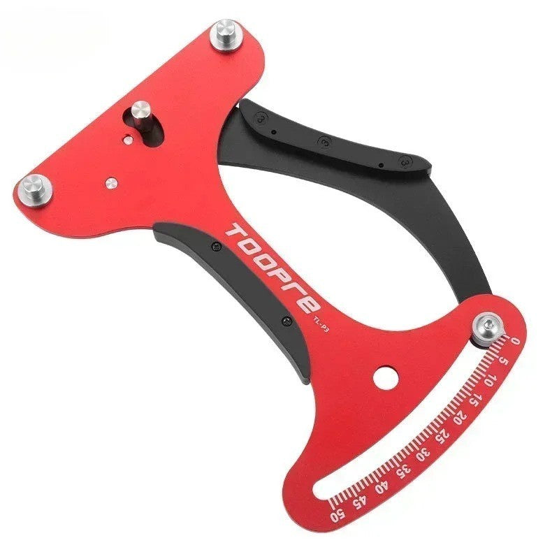 Bicycle Spoke Tension Meter Aluminum Alloy Wheel Tensiometer for Road & Mountain Bikes