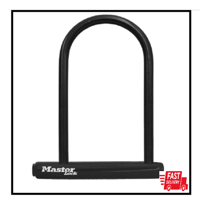 Heavy Duty Bicycle U Lock 7 1/4 Inch Secure Bike Lock with Keyed Locking