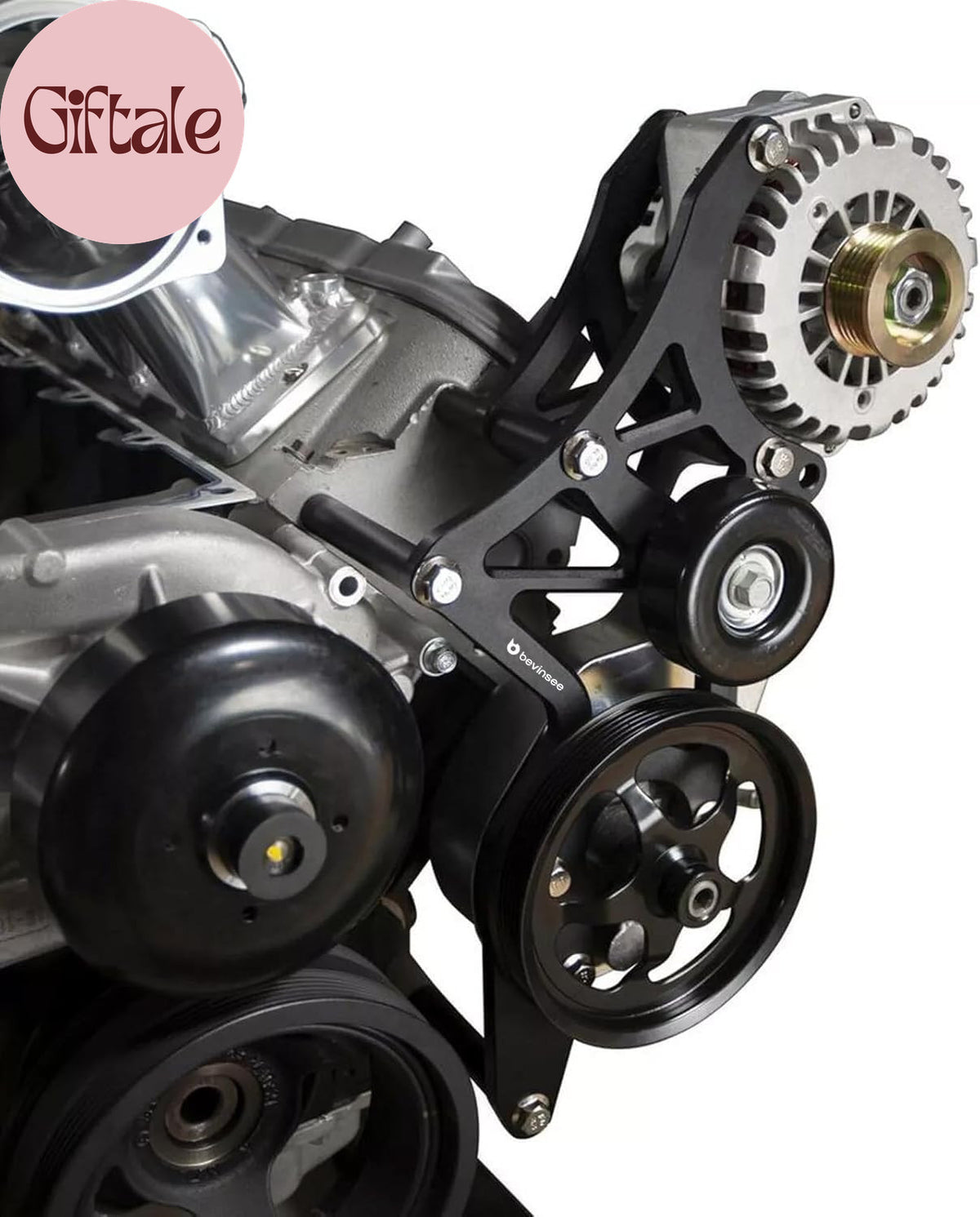 LS Engine Serpentine Bracket Kit for Alternator and Power Steering Swap