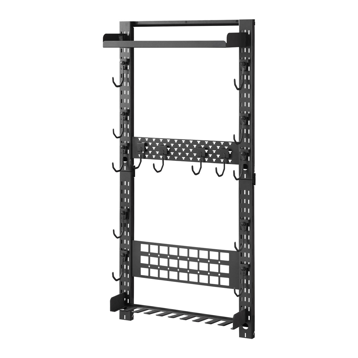 Wall Mount Gun Rack for Rifles and Shotguns – 5 Long Firearms Storage Organizer