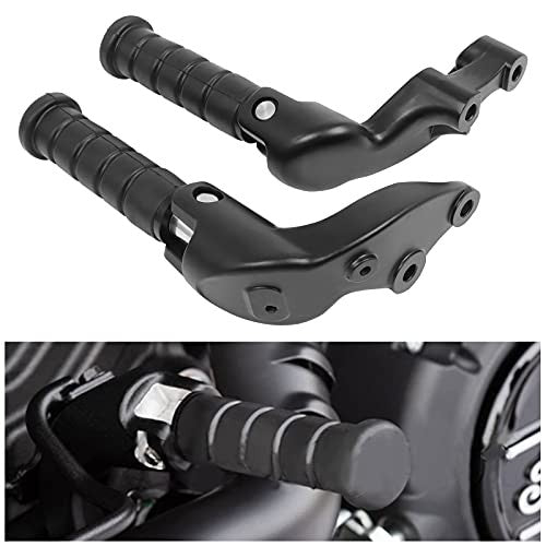 Motorcycle Passenger Footpegs Rear Set for Indian Scout 2015-2025 - Aluminum & Rubber