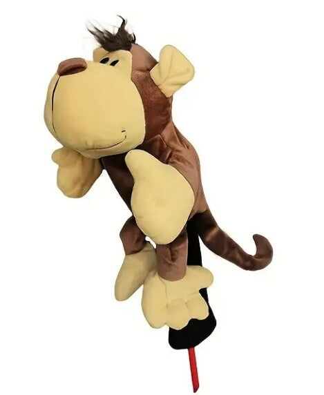 Golf Club Head Cover Soft Animal Plush Driver Sleeve - Multiple Models