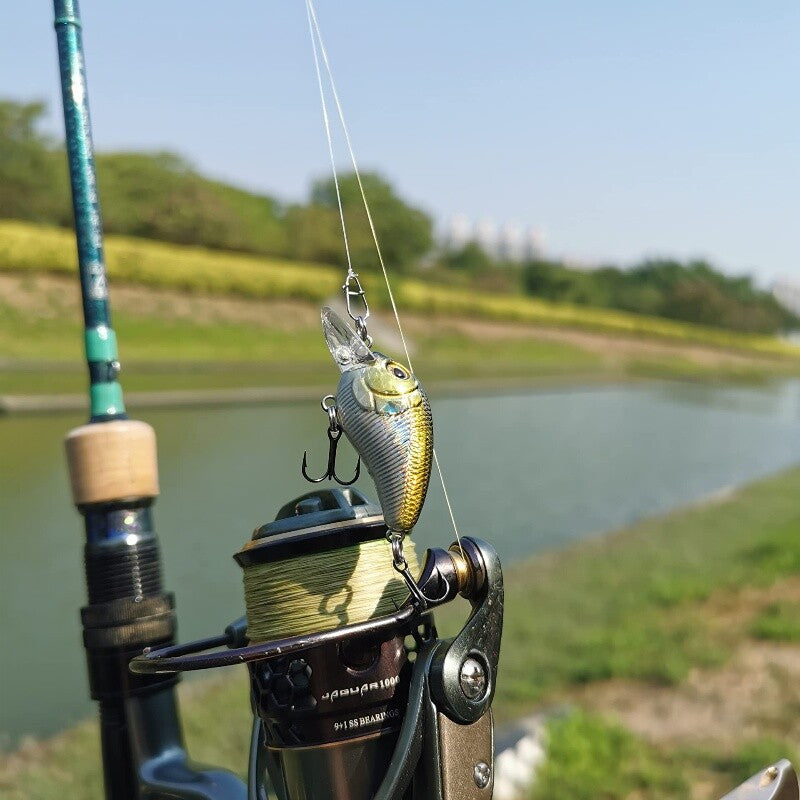 Stainless Steel Fishing Snaps for Crankbaits - Multiple Sizes & Quantities