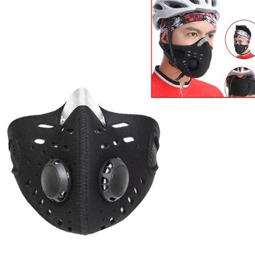 Outdoor Anti-Smoke Face Mask with Filter, Unisex Respirator Mask