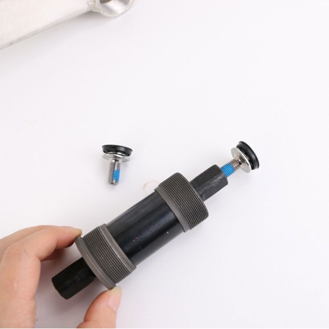 Stainless Steel Bicycle Bottom Bracket Crank Bolts 2-Pack for Square Taper Axle