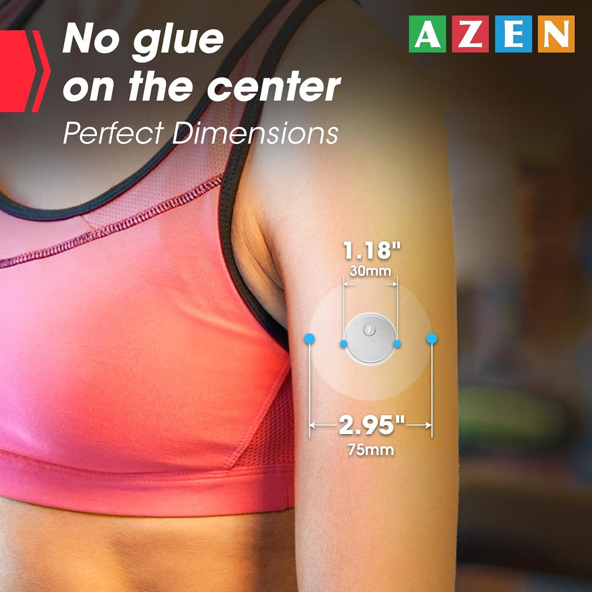Waterproof Sensor Covers for Libre 3 - 100 Pack Adhesive Patches