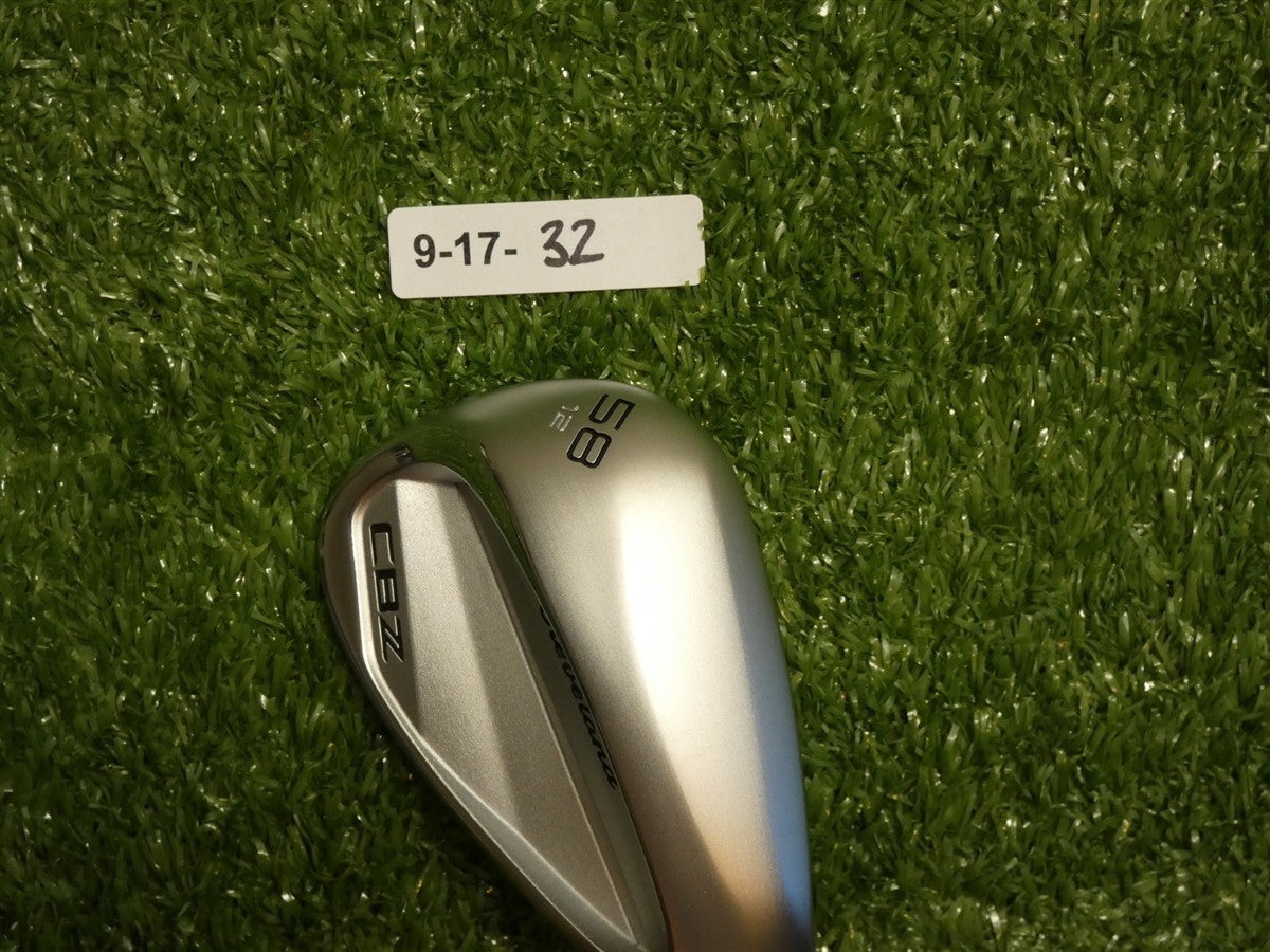 Cleveland ZipCore Satin 58° 12° Lob Wedge with KBS 115 Steel Shaft