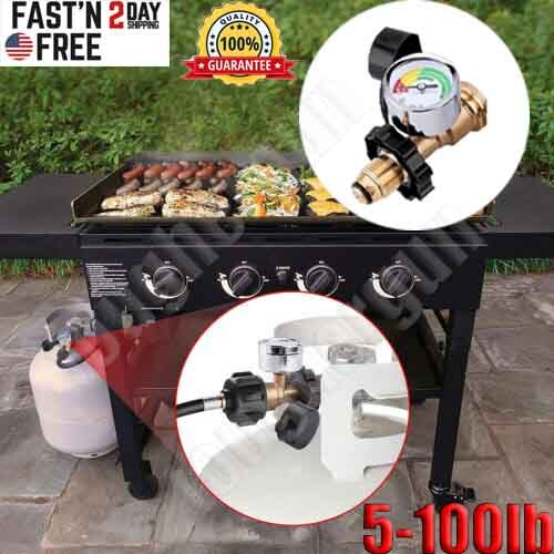 2 Pack Propane Tank Gauge Level Indicator for 5-100lb QCC1 Connect BBQ
