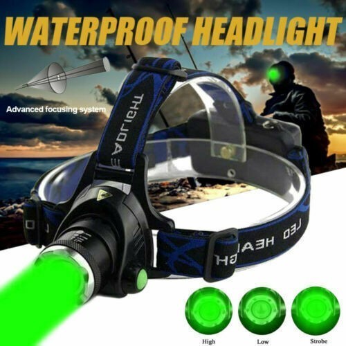 Rechargeable LED Headlamp for Hunting, Camping & Outdoor Activities
