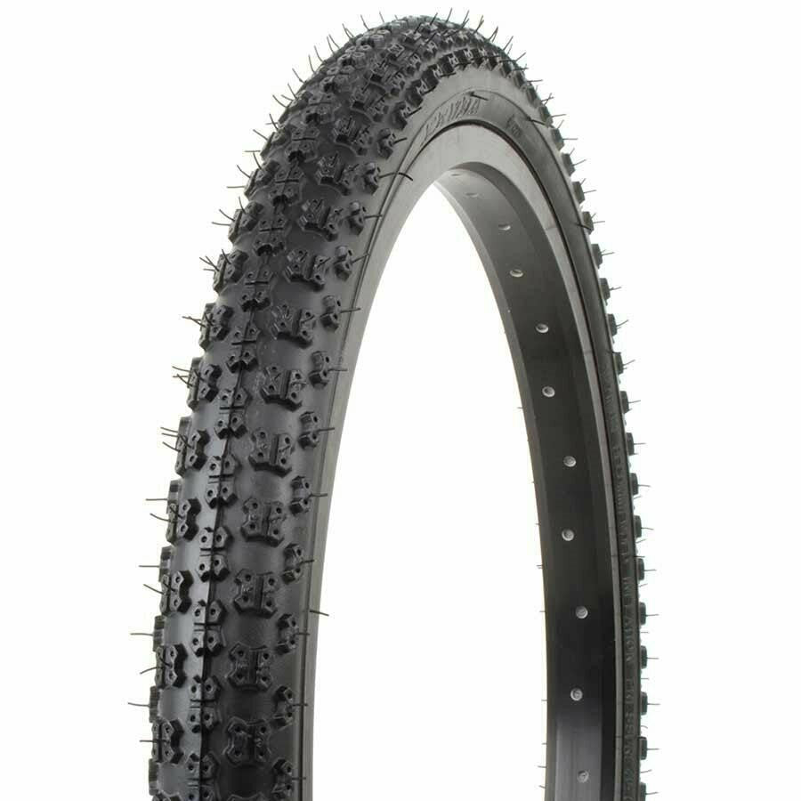 20x1.75 Bicycle Tire for BMX Kids Bikes Black Steel Bead 40-65 PSI