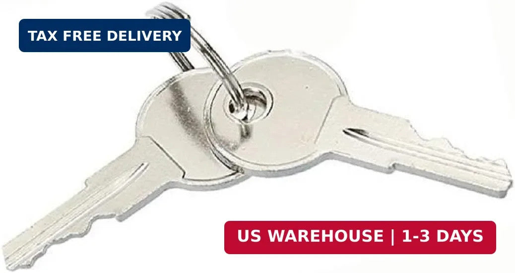 EZGO Replacement Golf Cart Keys - 2 Pack, Universal Fit