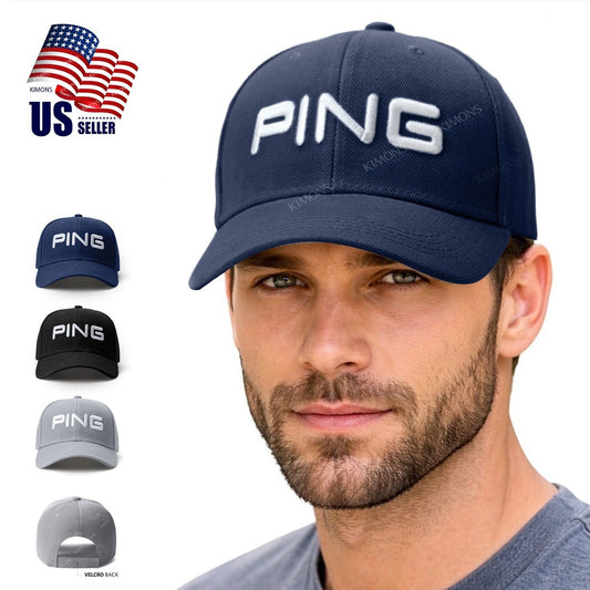 Adjustable UV Protection Golf Hat Baseball Cap for Men & Women
