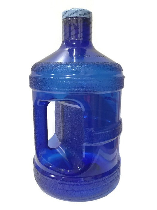1 Gallon BPA Free Reusable Plastic Water Bottle Jug with Cap