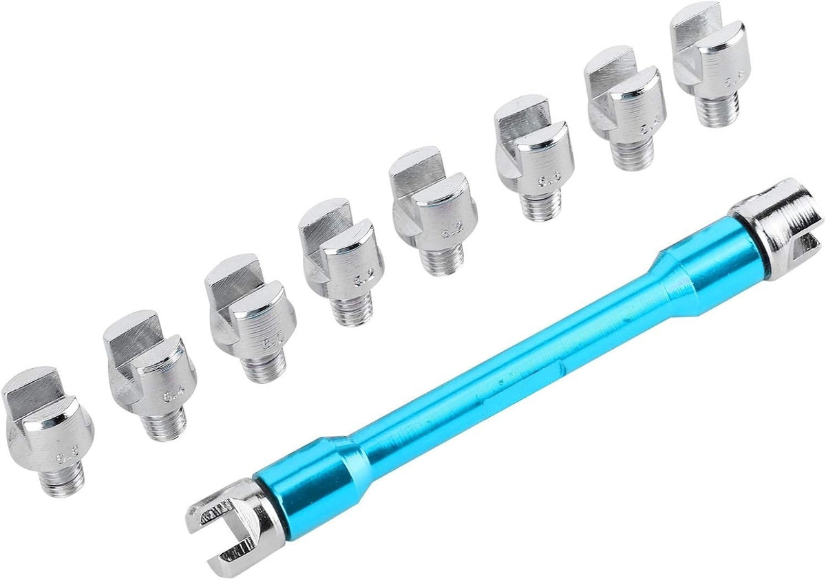 Motorcycle Spoke Wrench Set 5068mm - Universal Wheel Rim Tool for Dirt Bikes