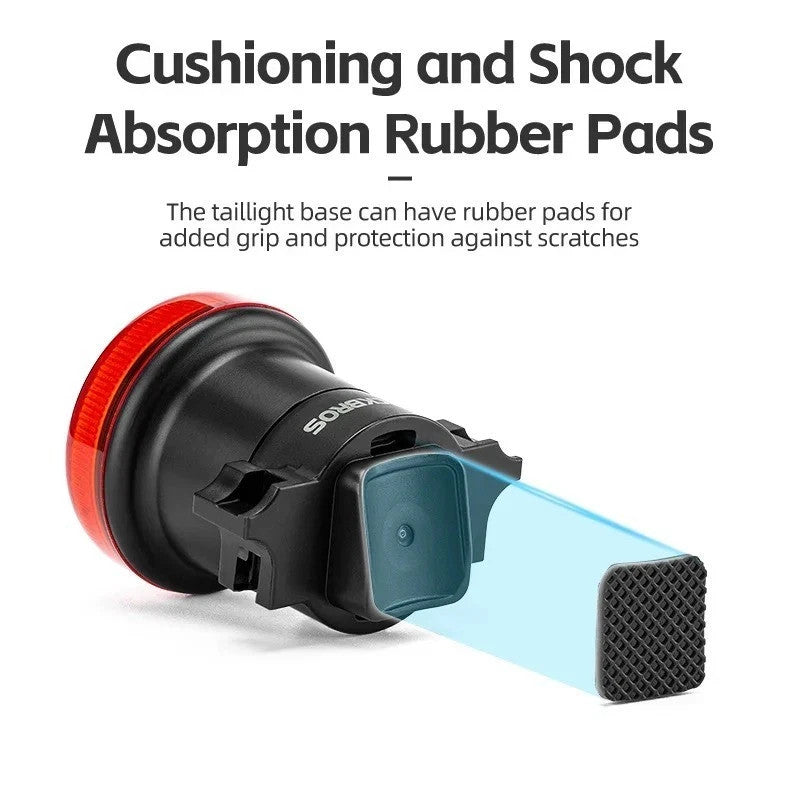 USB Rechargeable Waterproof Bike Tail Light - Rear Bicycle Lamp