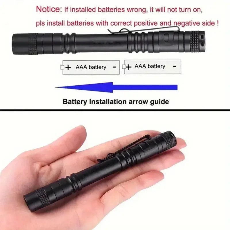 UV Pen Light 395nm Black Light Portable UV Flashlight for Inspection
