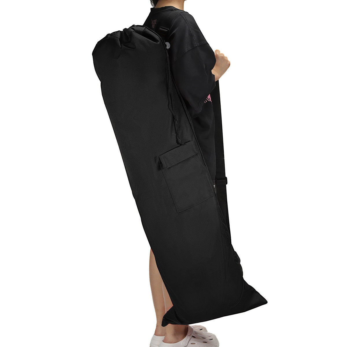 47-Inch Foldable Camping Chair Carry Bag with Side Pocket
