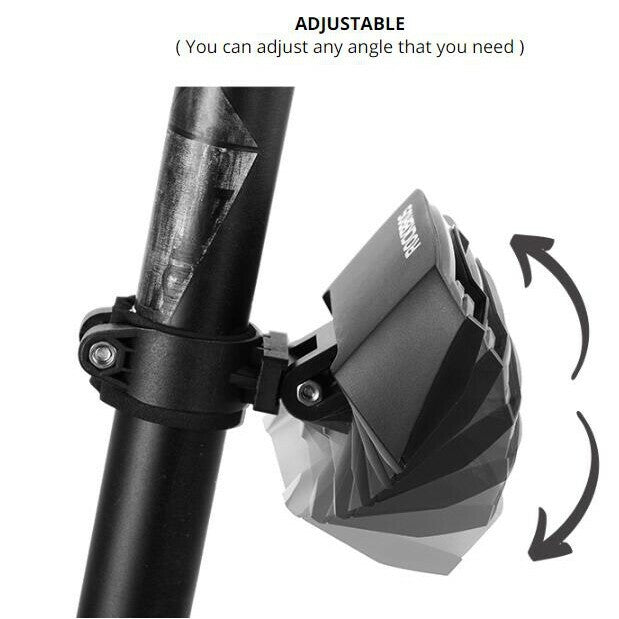 Bike Tail Light with Remote Control Waterproof Safety Signal