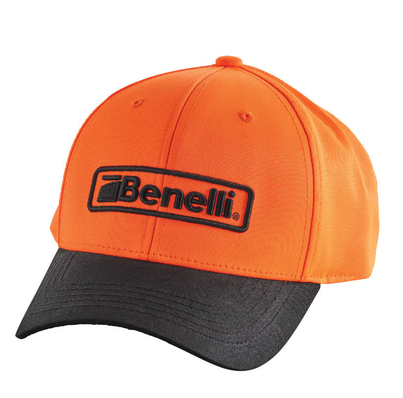Benelli Logo Embroidered Snapback Hat Mesh Back Adjustable Cap - OSFA