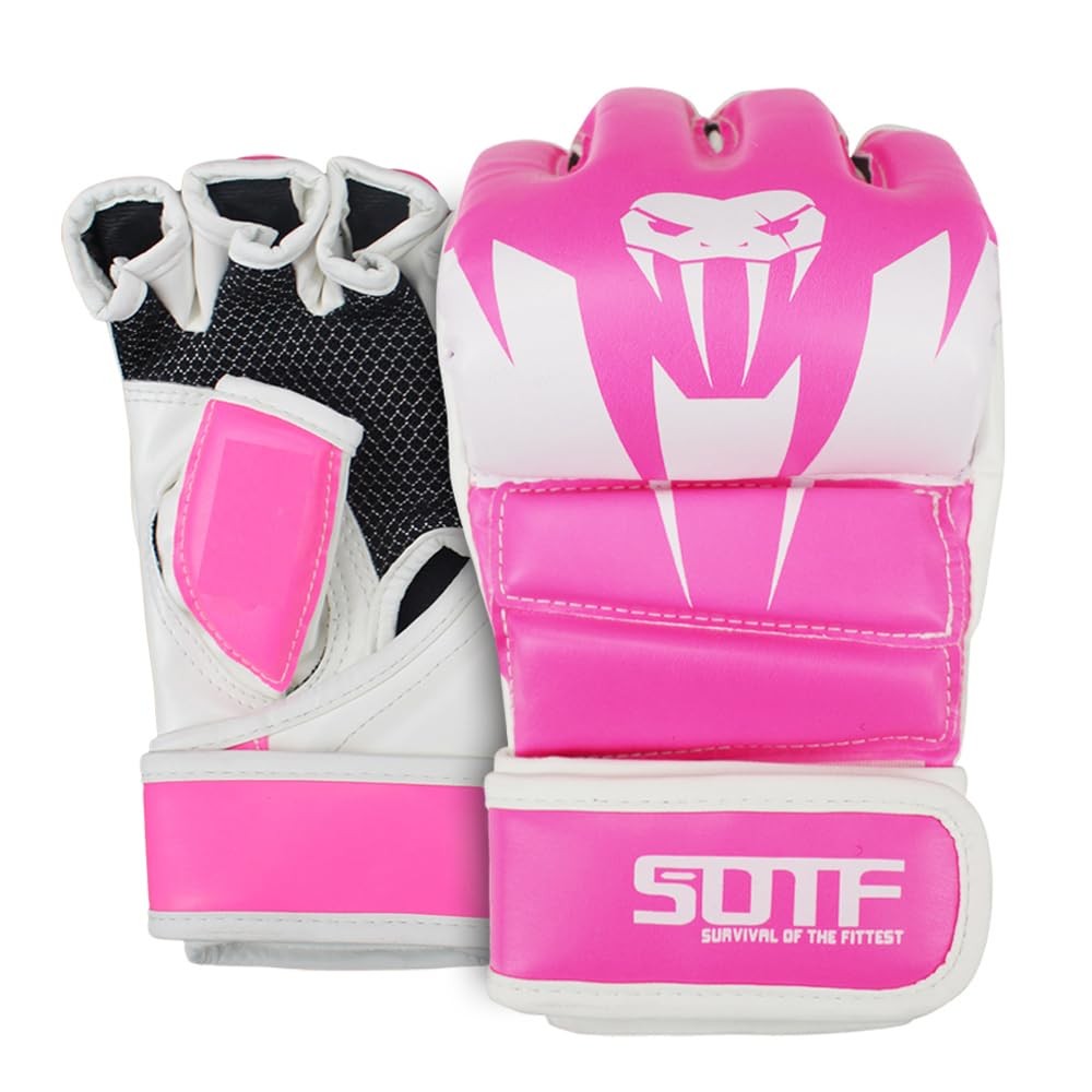 Adult Boxing Gloves Training Fight Gloves for Men Women - Durable Synthetic Leather