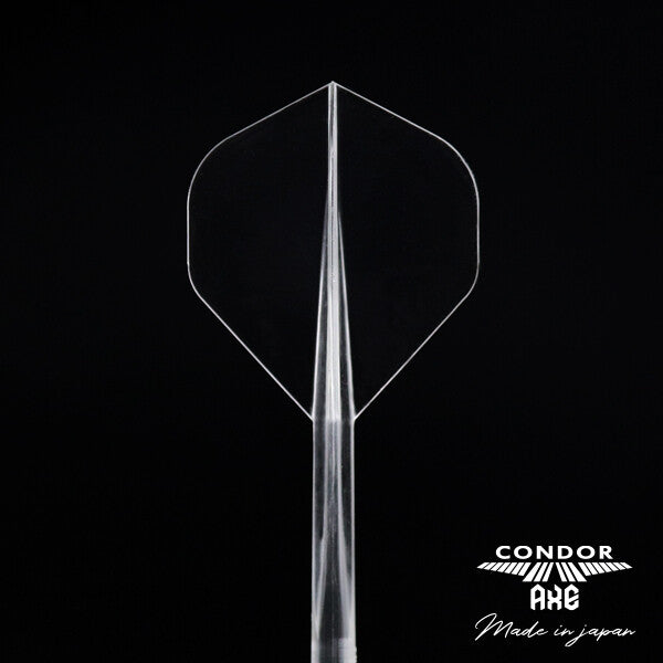 Condor Long 33.5mm Clear Small Flight System for Darts