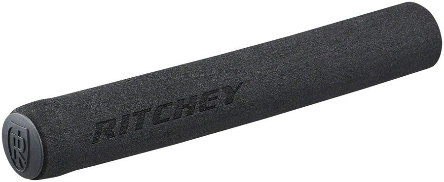 Gravel Bike Handlebar Grips - 200mm High-Density Foam, Black