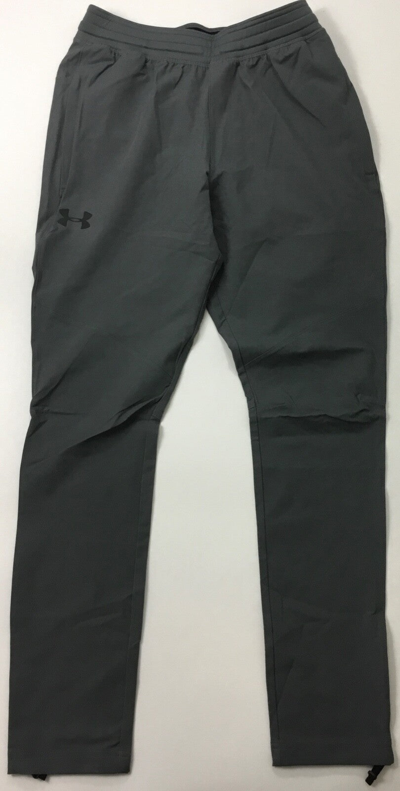 Men's Water-Resistant 32-Inch Woven Pants with Ventilation - Gray, Size M