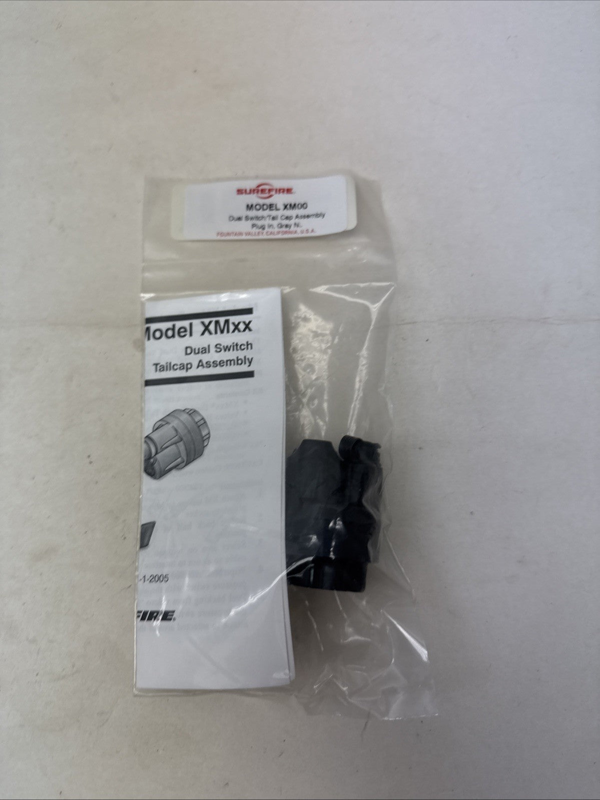 SureFire XM Dual Switch Tailcap for Millennium 660 M951 M952 M962 Flashlights