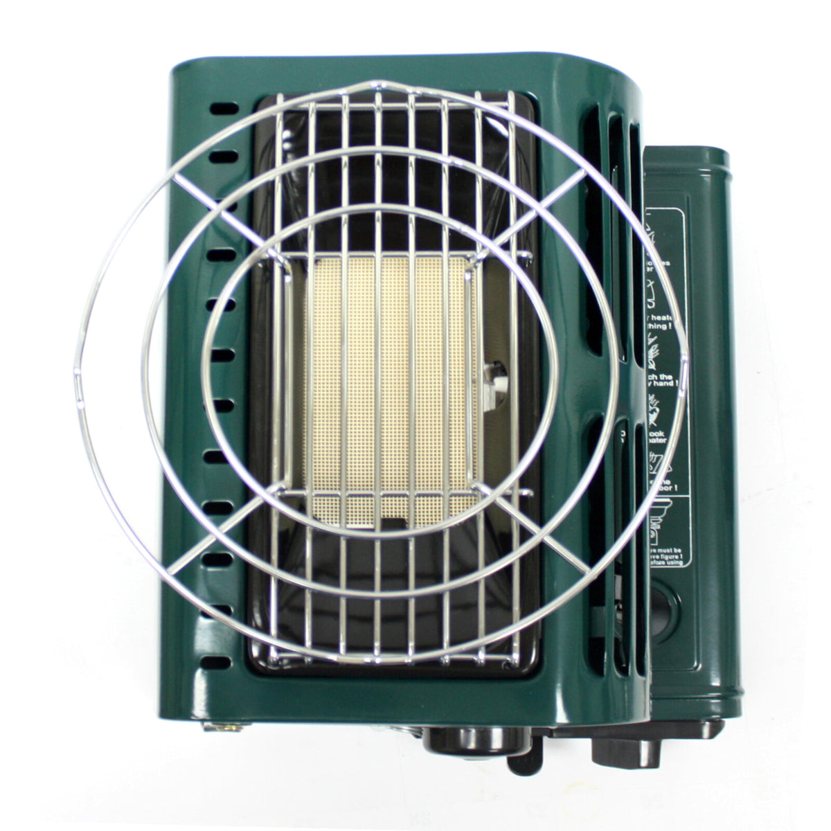 Portable Gas Ceramic Burner Heater & Cooking Stove for Camping & Emergency