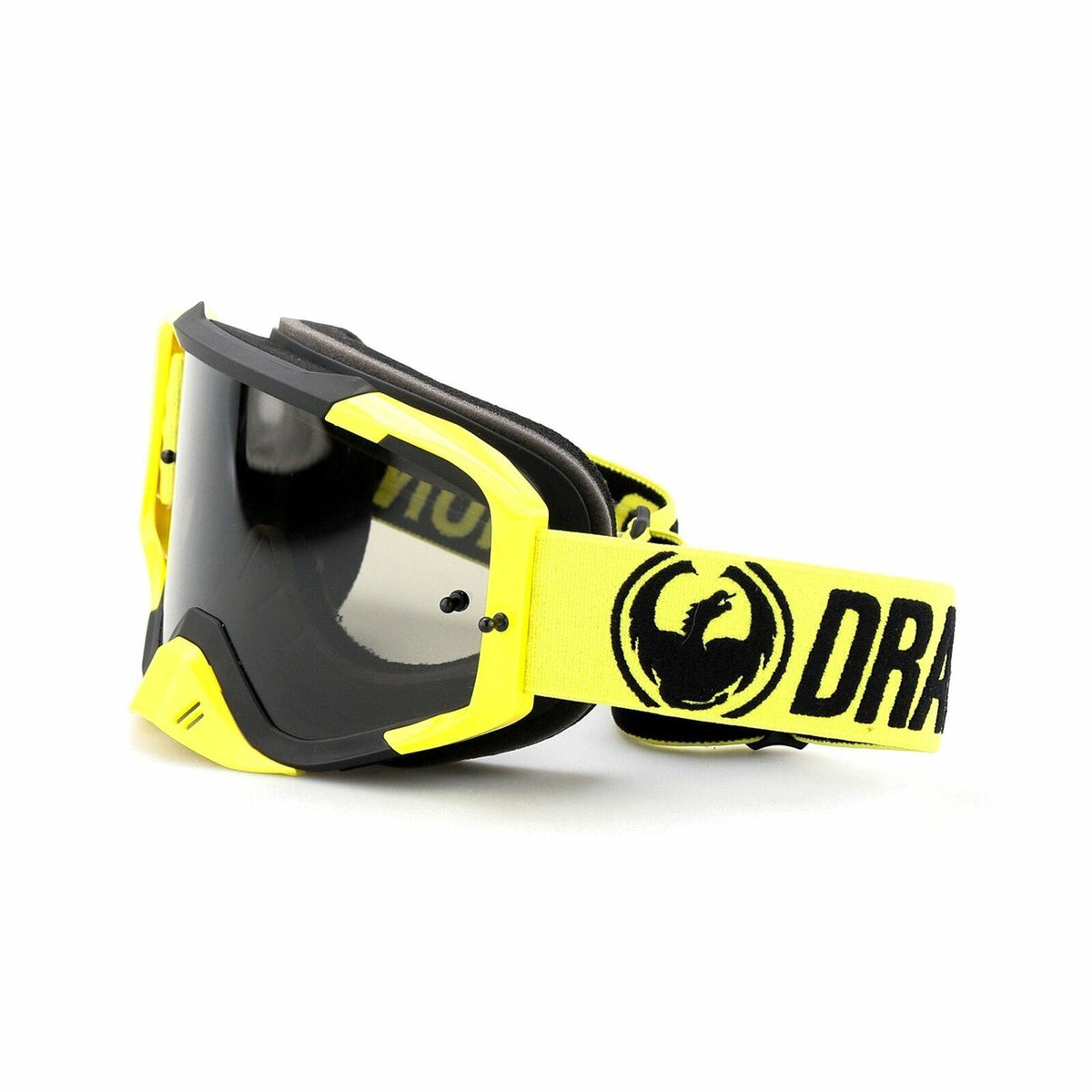 Mens Dragon Alliance MXV Max Basic Swim Goggles - High Vis Yellow Smoke Lens