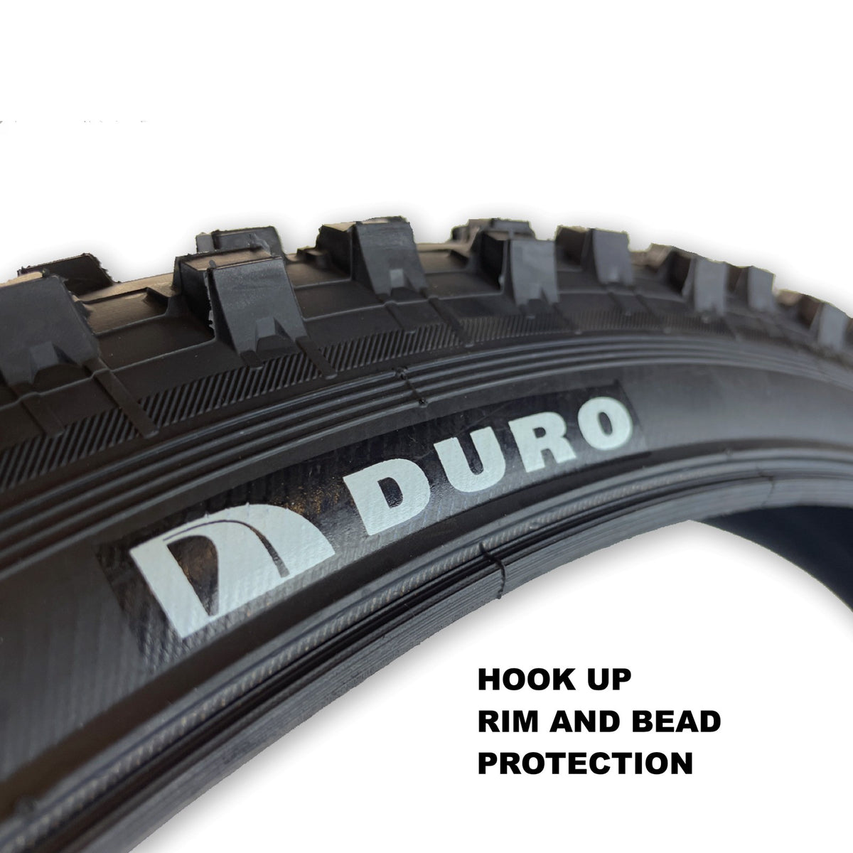 26x3.0 Mountain Bike Tire - Downhill Bead Protection & Sidewall Layers