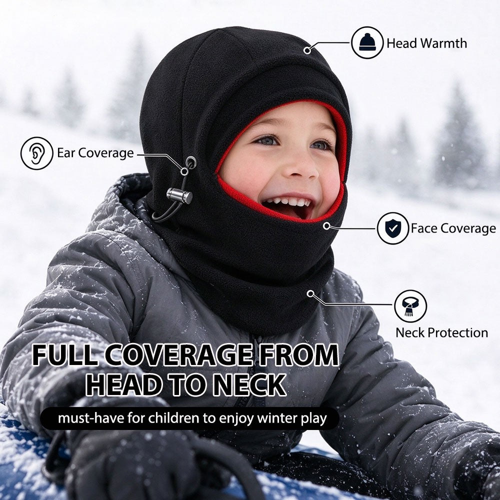 Kids Windproof Balaclava Ski Mask for Children Winter Warm Hat Full Face Cover
