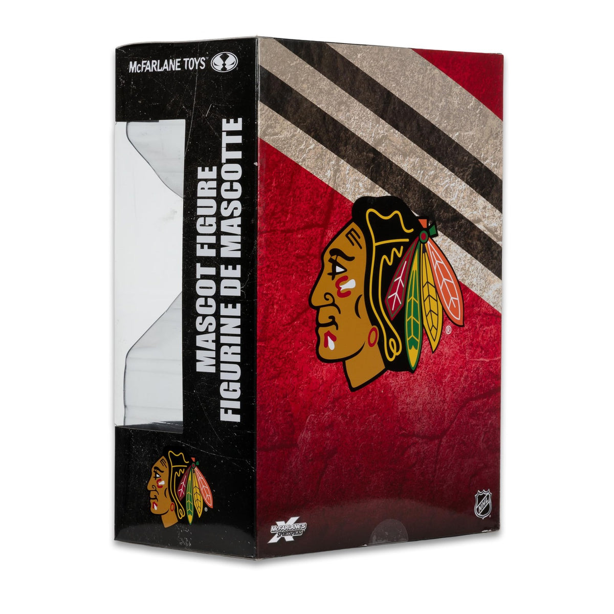 NHL 8in Mascot Figure - McFarlane SportsPicks Tommy Hawk Chicago Blackhawks