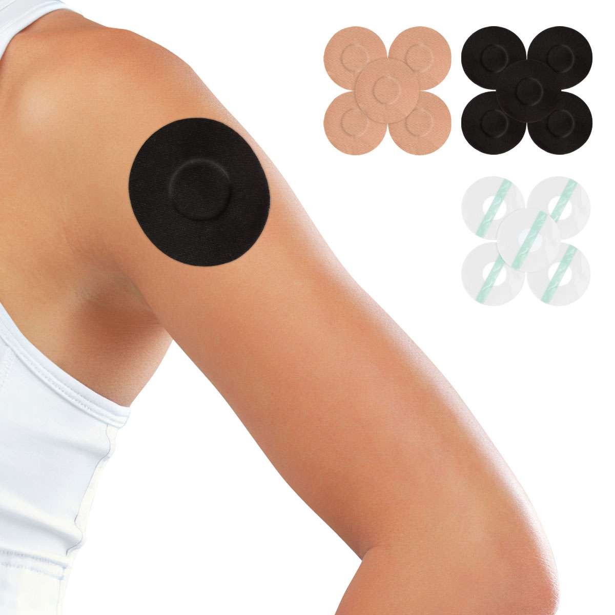 Waterproof Breathable Adhesive Patches for Freestyle Libre Sensors - 5-20 Pack