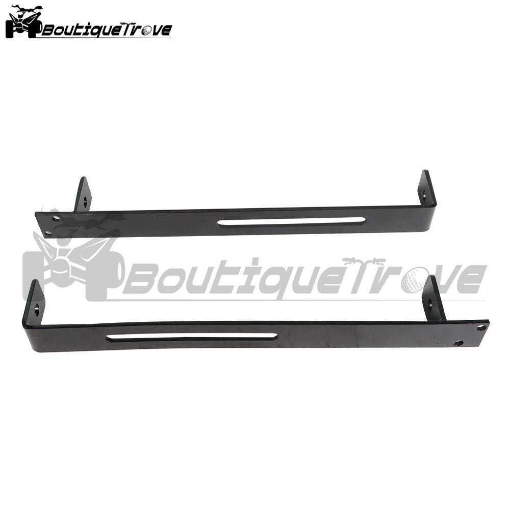 Golf Cart Seat Belt & Bracket Kit for EZGO Yamaha Club Car – Retractable Belts