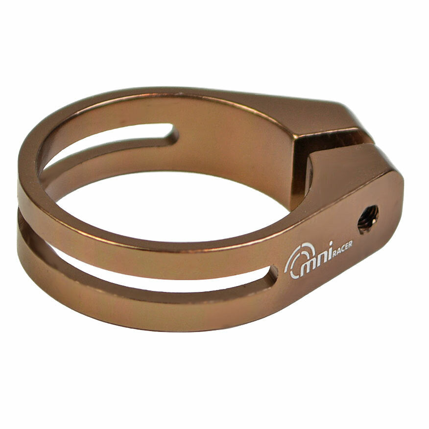 Lightweight Alloy Bicycle Seatpost Clamp 31.8-32mm - Ultra-Light Cycling Accessory