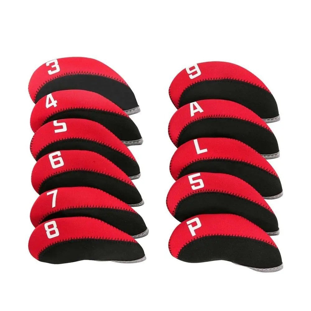 11Pcs Golf Head Cover Set for Irons - Protect Your Golf Clubs