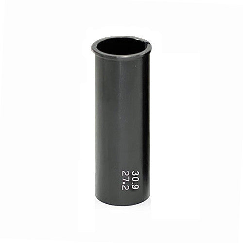 Lightweight Bicycle Seatpost Adapter Shim 30.9mm to 27.2mm Black