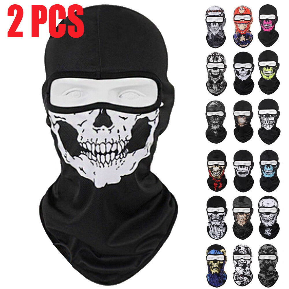 Windproof Tactical Balaclava Face Mask for Outdoor Sports - 2 Pack