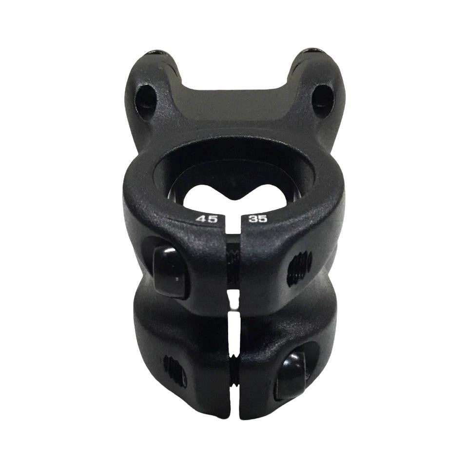 Cycling Bicycle Stem 45mm MTB MTB Handlebar Clamp Aluminum Alloy Matte Black
